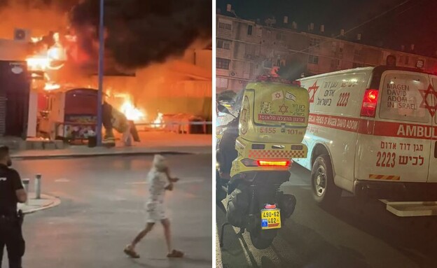 הזירה באשקלון, שריפת החנות בשדרות