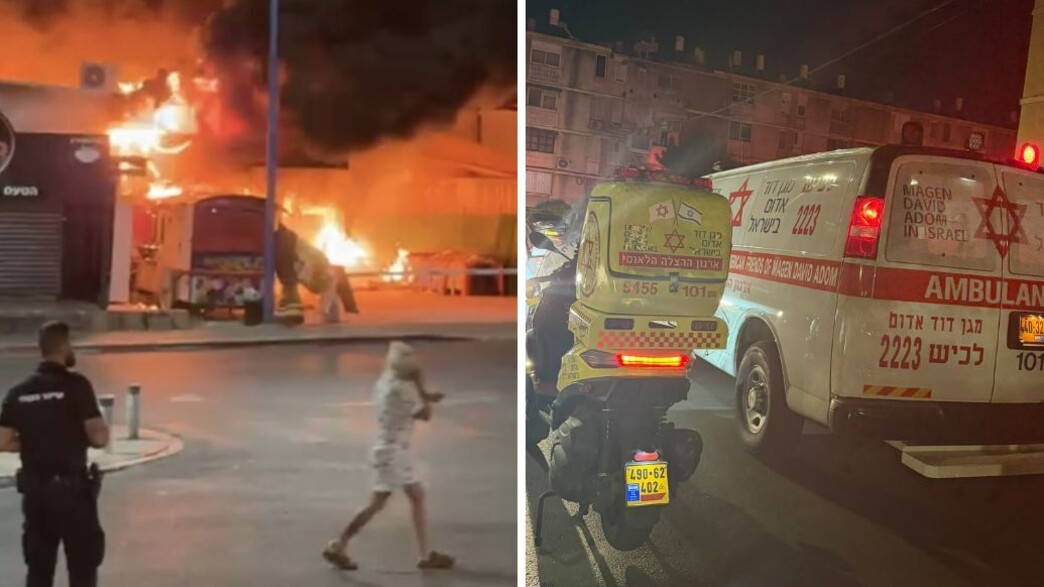 הזירה באשקלון, שריפת החנות בשדרות הזירה באשקלון, שריפת החנות בשדרות