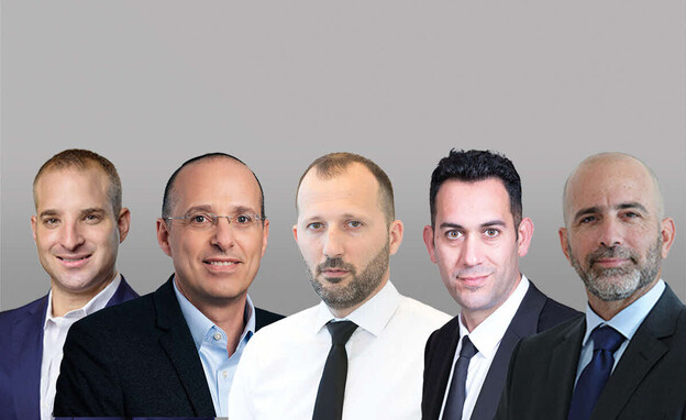 עוה"ד יואב הרטמן, הראל גל-ים, יוסי האזרחי, דורון טאומבן וקובי בטש עוה"ד יואב הרטמן, הראל גל-ים, יוסי האזרחי, דורון טאומבן וקובי בטש