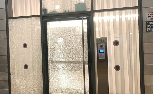 הנזק שנגרם לבניין בראשון לציון