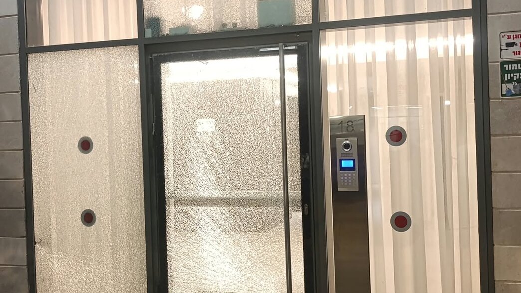 הנזק שנגרם לבניין בראשון לציון הנזק שנגרם לבניין בראשון לציון
