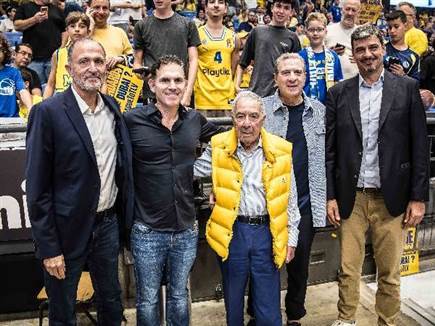 ביקור מנכ“ל היורוליג בהיכל (עודד קרני) ביקור מנכ“ל היורוליג בהיכל (עודד קרני)