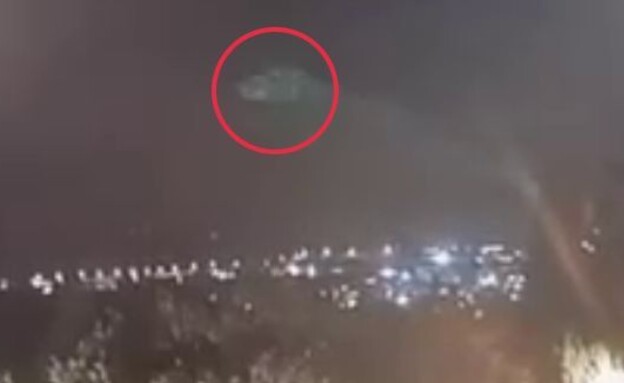 העצם החריג שזוהה בצפון (צילום: מתוך תיעוד שעלה ברשתות החברתיות, שימוש לפי סעיף 27א)