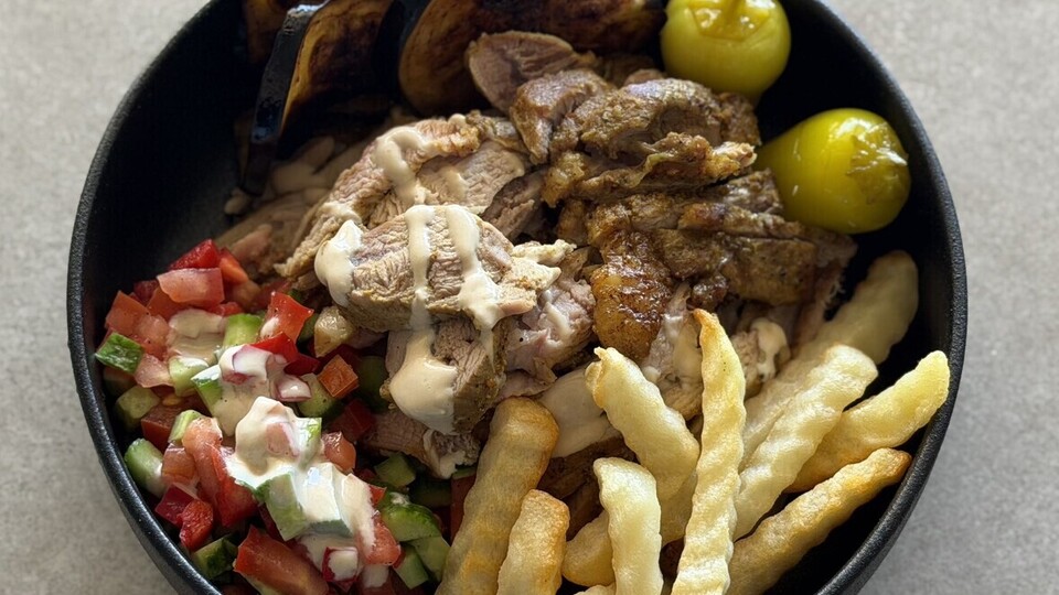 שווארמה בתנור (צילום: ענת אלישע)