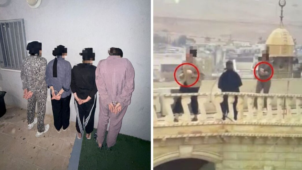 מעצר הנשים החשודות מעצר הנשים החשודות