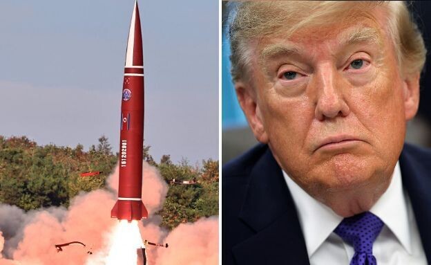 טראמפ והאיומים (צילום: kcna | Kevin Dietsch/Getty Images)