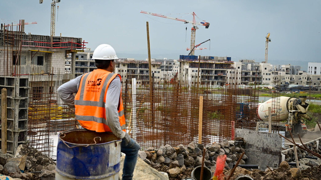 אתר בנייה בקצרין, אפריל 2026 אתר בנייה בקצרין, אפריל 2026