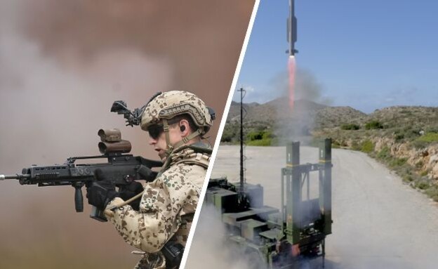 המערכת והפעילות (צילום: Sean Gallup/Getty Images | Diehl Defence)