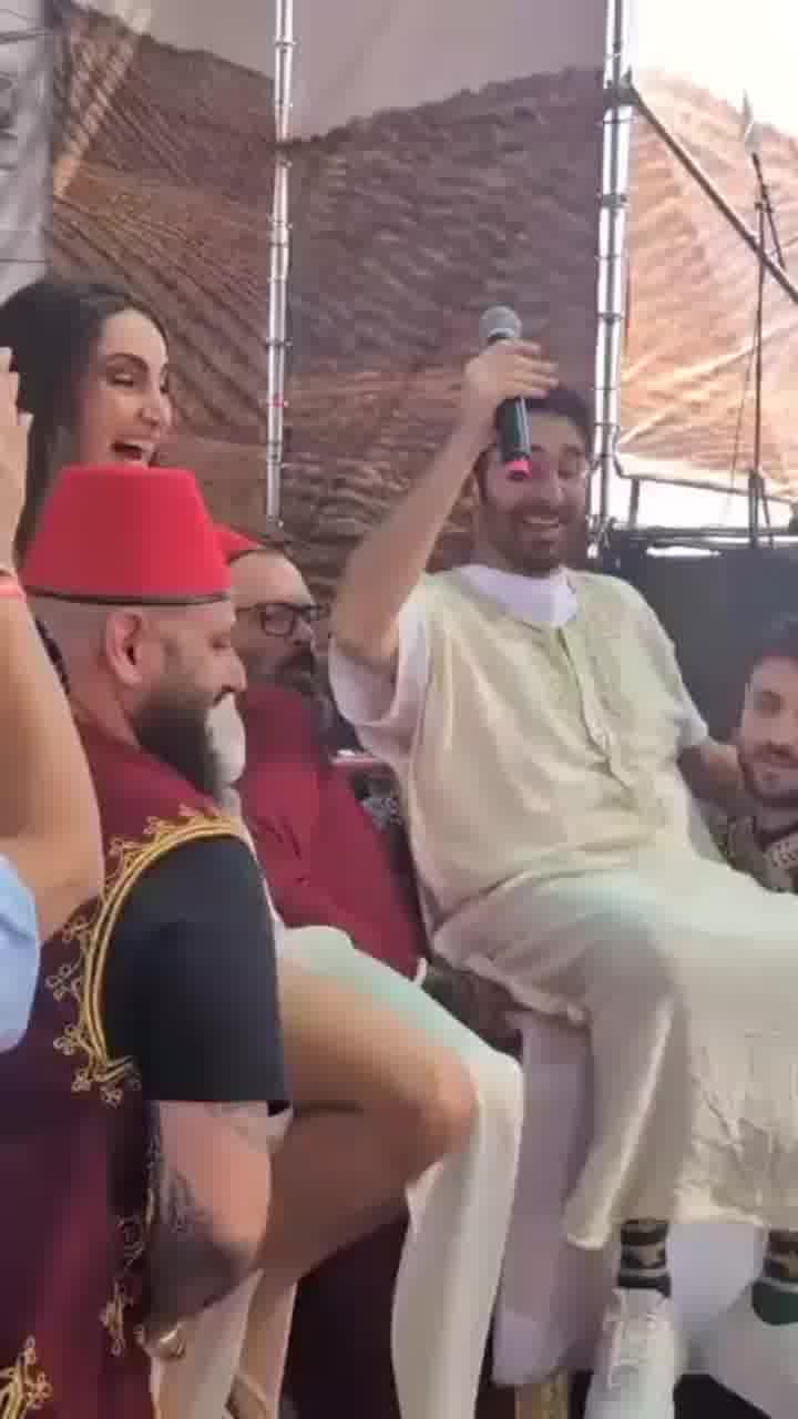 קולולו: ישי סוויסה ושיר הדס מאיר חוגגים חינה על הבמה באינדינגב