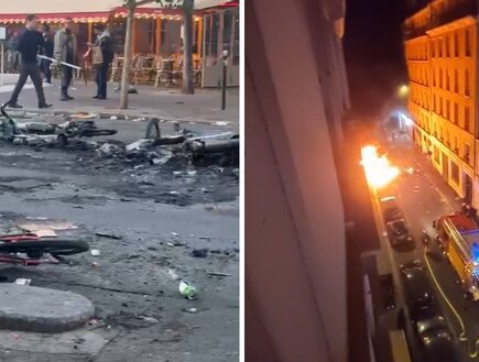 ישראלים שנקלעו למהומות בפריז: "היה מאוד מפחיד, האלימות שררה כאן בכל מקום"