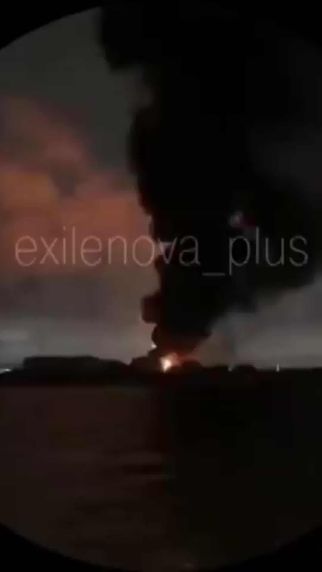אוקראינה תקפה מסוף נפט בנמל סנקט פטרבורג ברוסיה