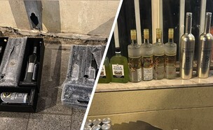 הפריצה למסעדה (צילום: דוברות המשטרה)