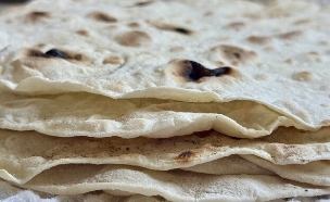 פיתה דרוזית במחבת (צילום: יעל קצב, mako אוכל)