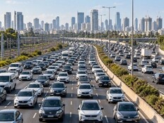 פקקים באיילון. הדמיה