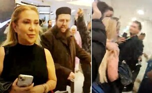 הישראלית-טורקית קלודיה מדינה מותקפת בקניון באיסטנב (צילום: לפי סעיף 27 א')