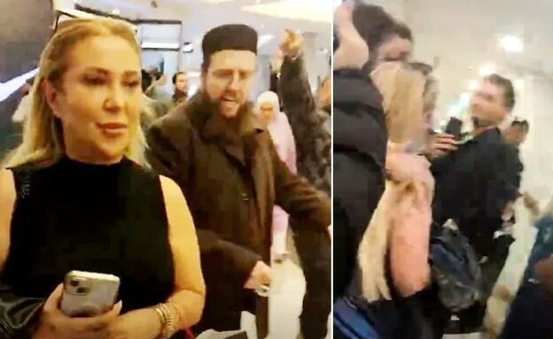 הישראלית-טורקית קלודיה מדינה מותקפת בקניון באיסטנב הישראלית-טורקית קלודיה מדינה מותקפת בקניון באיסטנב