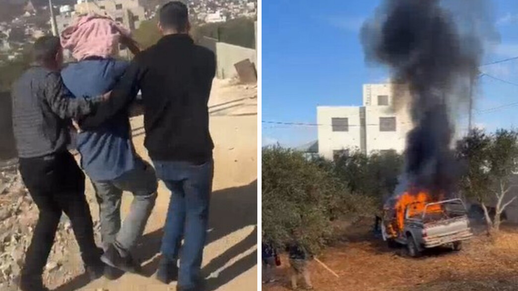 מתנחלים קיצוניים מעלים באש מטע ותוקפים פלסטינים מתנחלים קיצוניים מעלים באש מטע ותוקפים פלסטינים