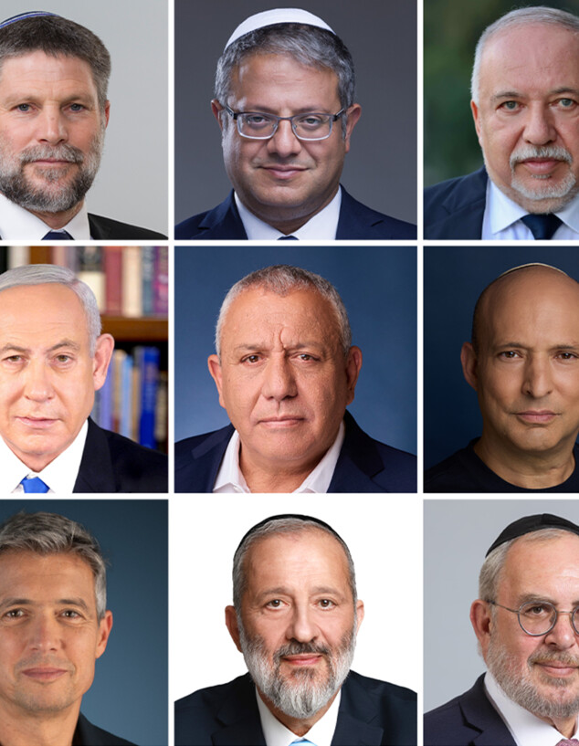 ראשי המפלגות בבחירות 2026