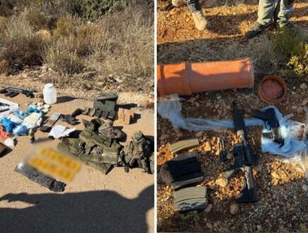 חריג בגודלו: מצבור האמל"ח של ארגון הפשע שנתפס בלב ישראל