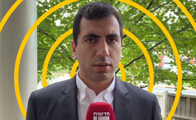 סולימאן מסוודה (צילום: חדשות 13; עיצוב: סטודיו Keshet Digital)