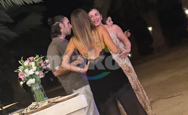 מאי חטואל נצפתה צמודה לבחור חדש (צילום: mako)