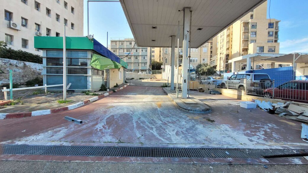 תמונות מתחם חורי חיפה  לפני