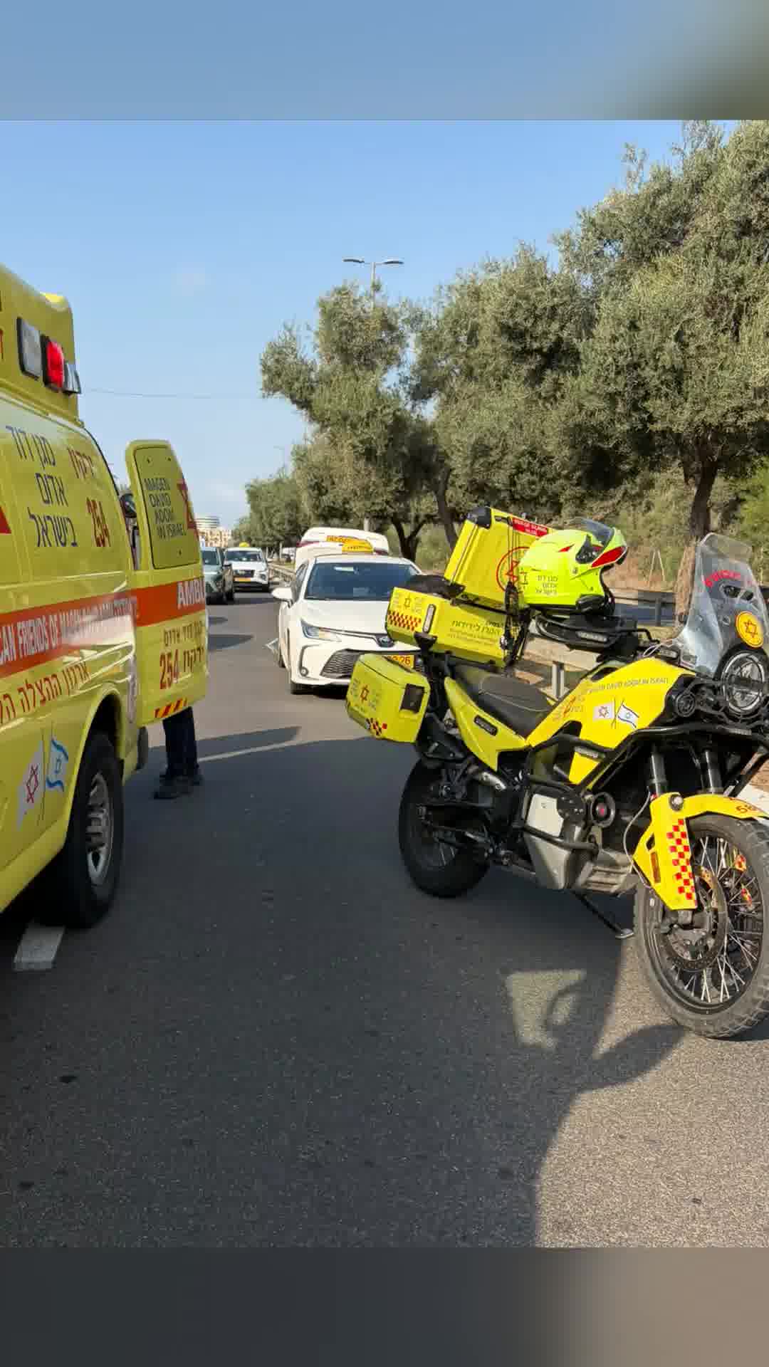 נערה בת 12 במצב אנוש לאחר שנפצעה בתאונת דרכים ביצהר 