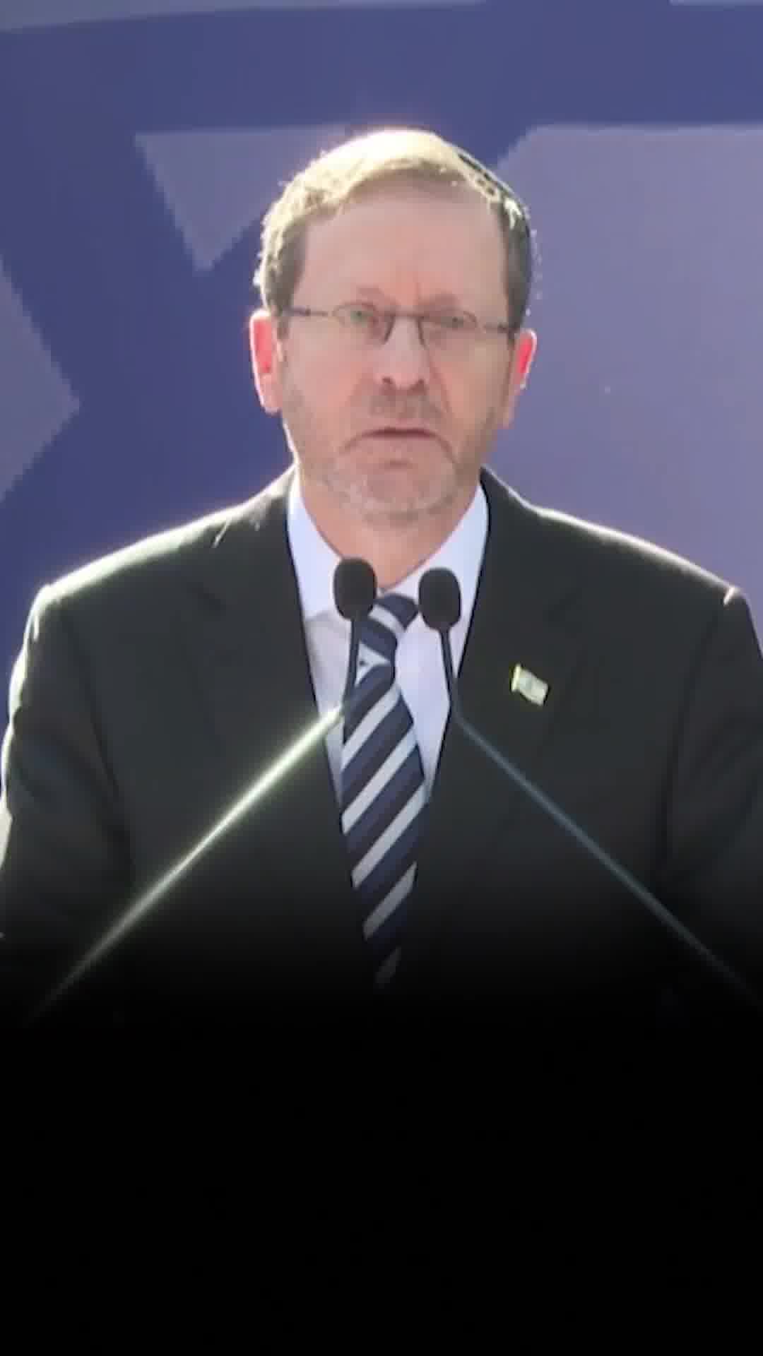 הרצוג בטקס לזכר רבין: "לזכור ולהזכיר את הרצח" - נתניהו ואוחנה בולטים בהיעדרם מהטקס