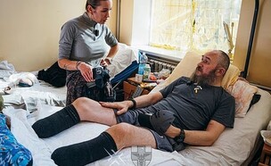 קוסטיאנטין ולסנקו, שחולץ משדה הקרב על ידי כטב"ם