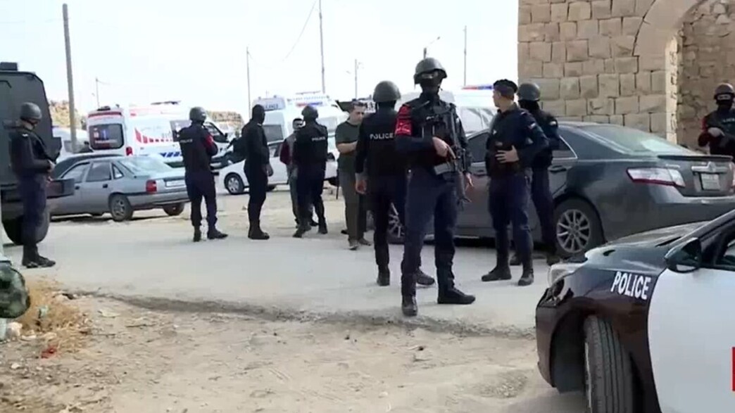 זירת הירי בכנסייה באזור אל-כרכ, ירדן