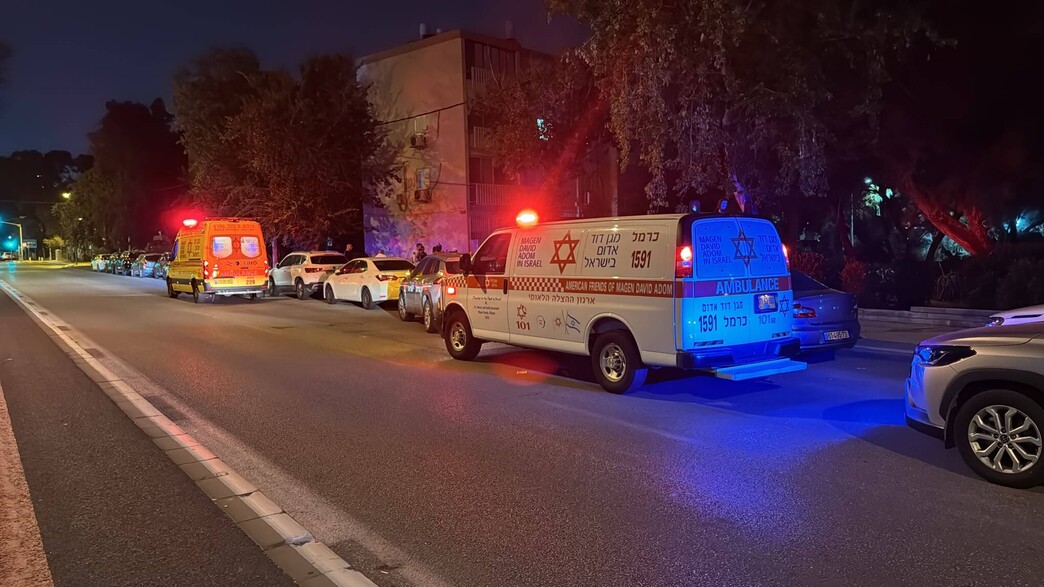 תיעוד מהזירה בחיפה