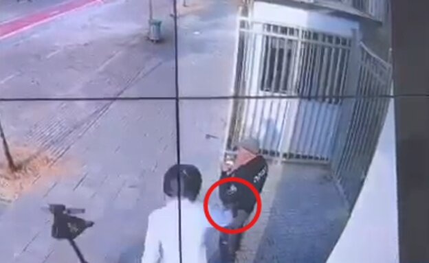 תיעוד גניבת הנשק