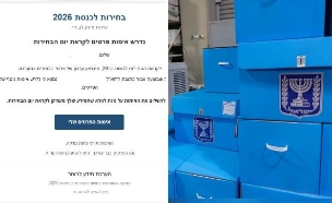 בחירות 2026, ניסיון פישינג (צילום:  Yonatan Sindel/Flash90, צ'ק פוינט)
