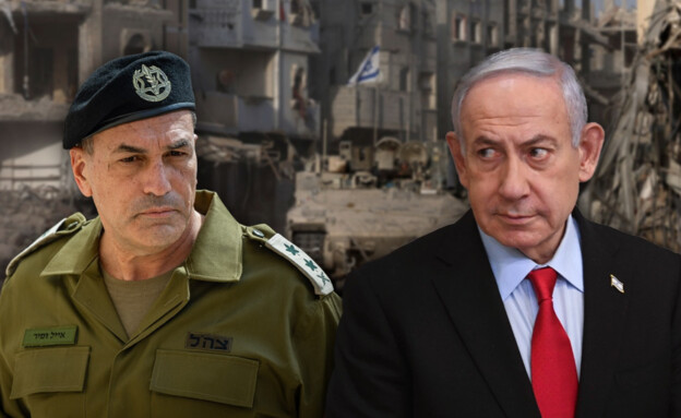 ראש הממשלה נתניהו והרמטכ"ל אייל זמיר