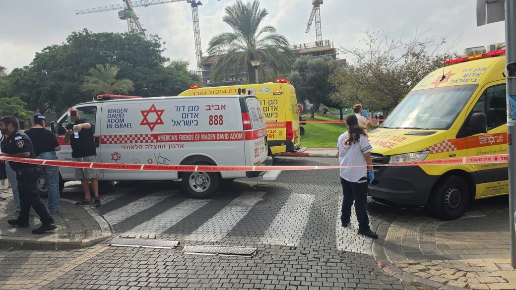 זירת הירי בת"א זירת הירי בת"א