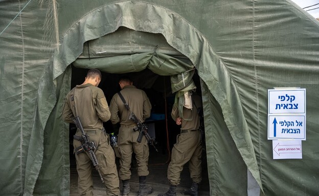 כוחות צה"ל מצביעים ברצועת עזה כוחות צה"ל מצביעים ברצועת עזה
