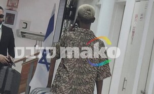 אברהם אקלום בדיון בבית משפט (צילום: mako)