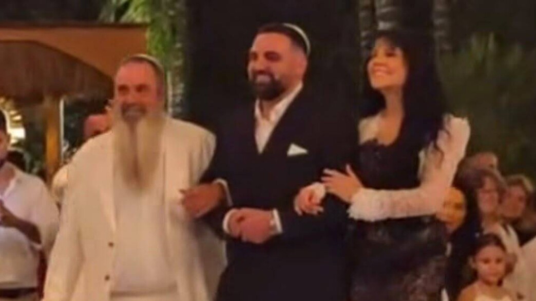 דנה רון חיתנה את בנה דנה רון חיתנה את בנה