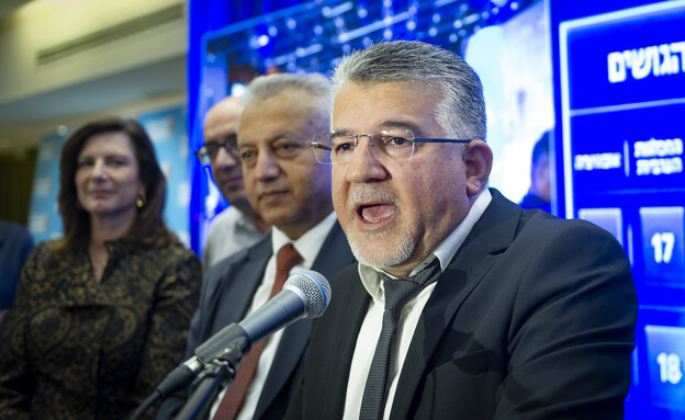 יוסף ג'אברין בנאום לאחר תוצאות המדגם יוסף ג'אברין בנאום לאחר תוצאות המדגם