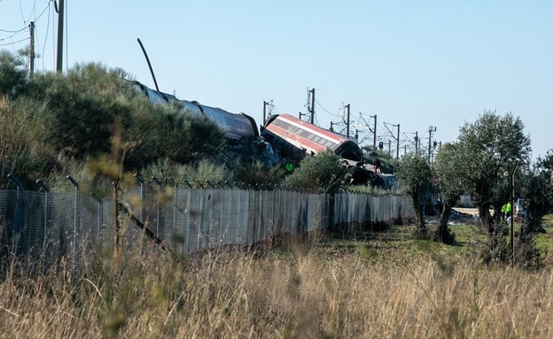זירת התנגשות הרכבות בספרד זירת התנגשות הרכבות בספרד
