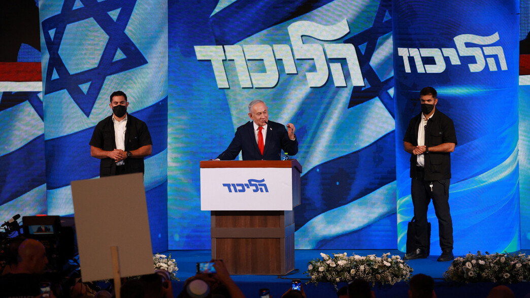 נתניהו בנאום ראשון: "עלינו להקים ממשלת ימנית-לאומית"