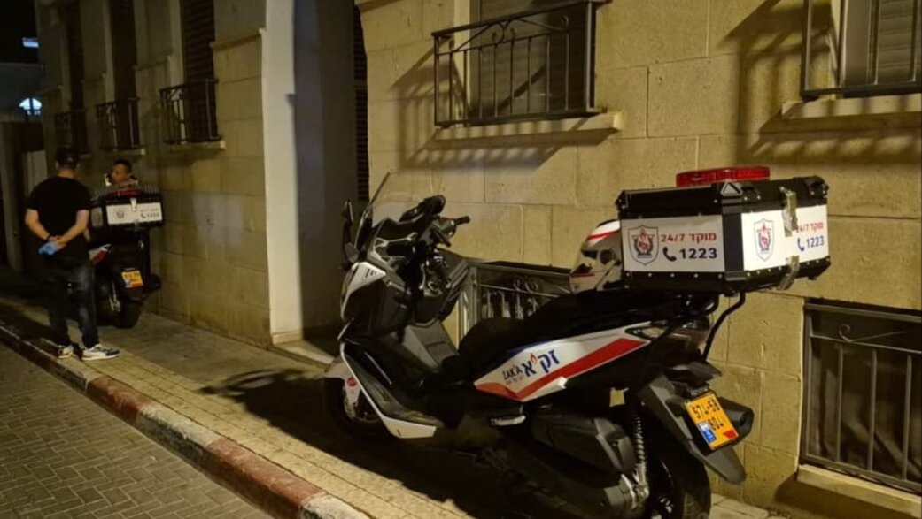 זק"א בזירה בת"א