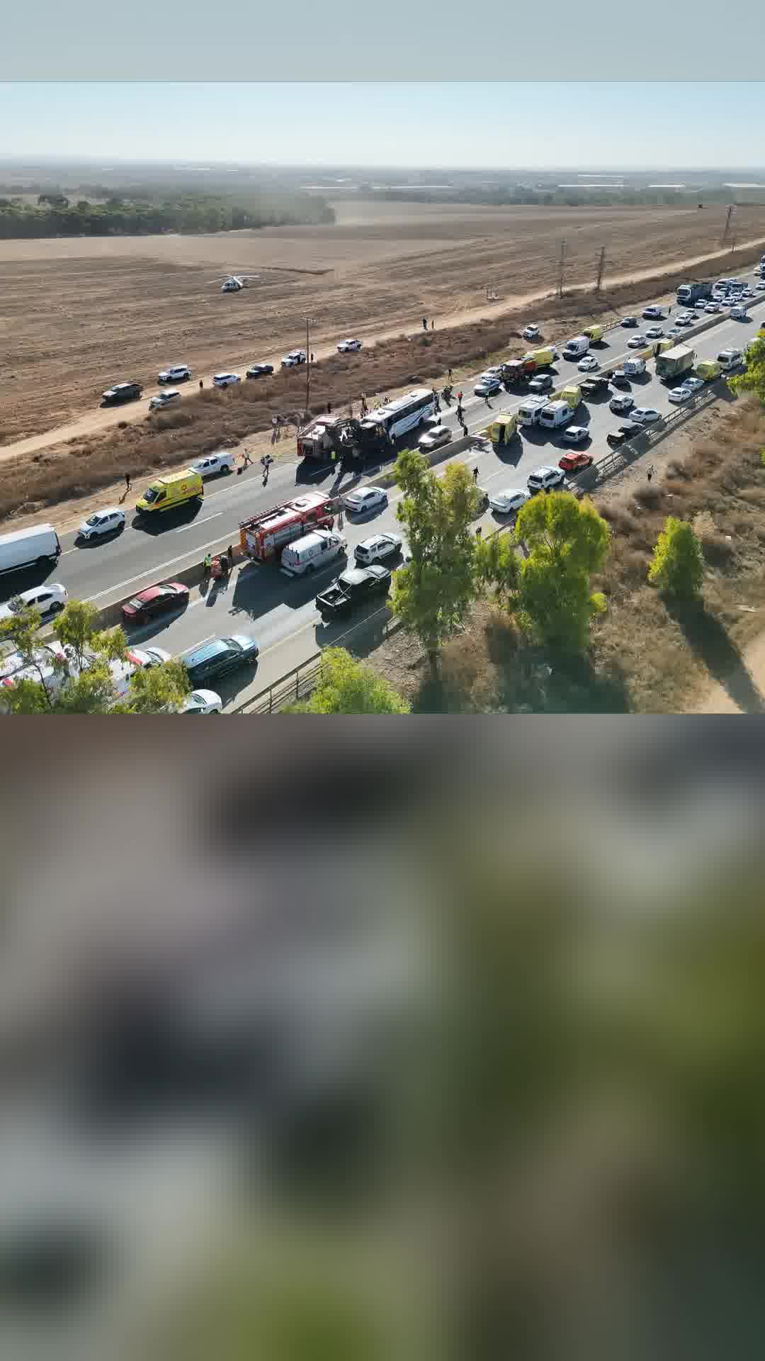 התאונה הקטלנית בנגב: נקבע מותו של נהג האוטובוס, בת 61 במצב קשה