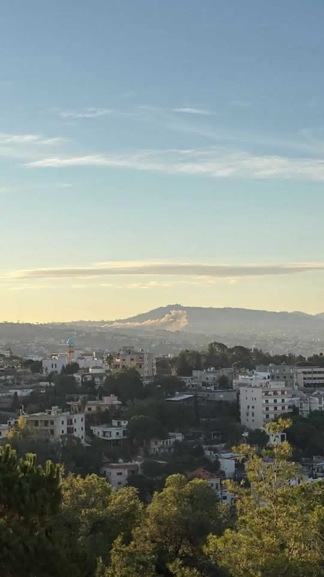 צה״ל תקף הבוקר בכפר תיבנית בדרום לבנון